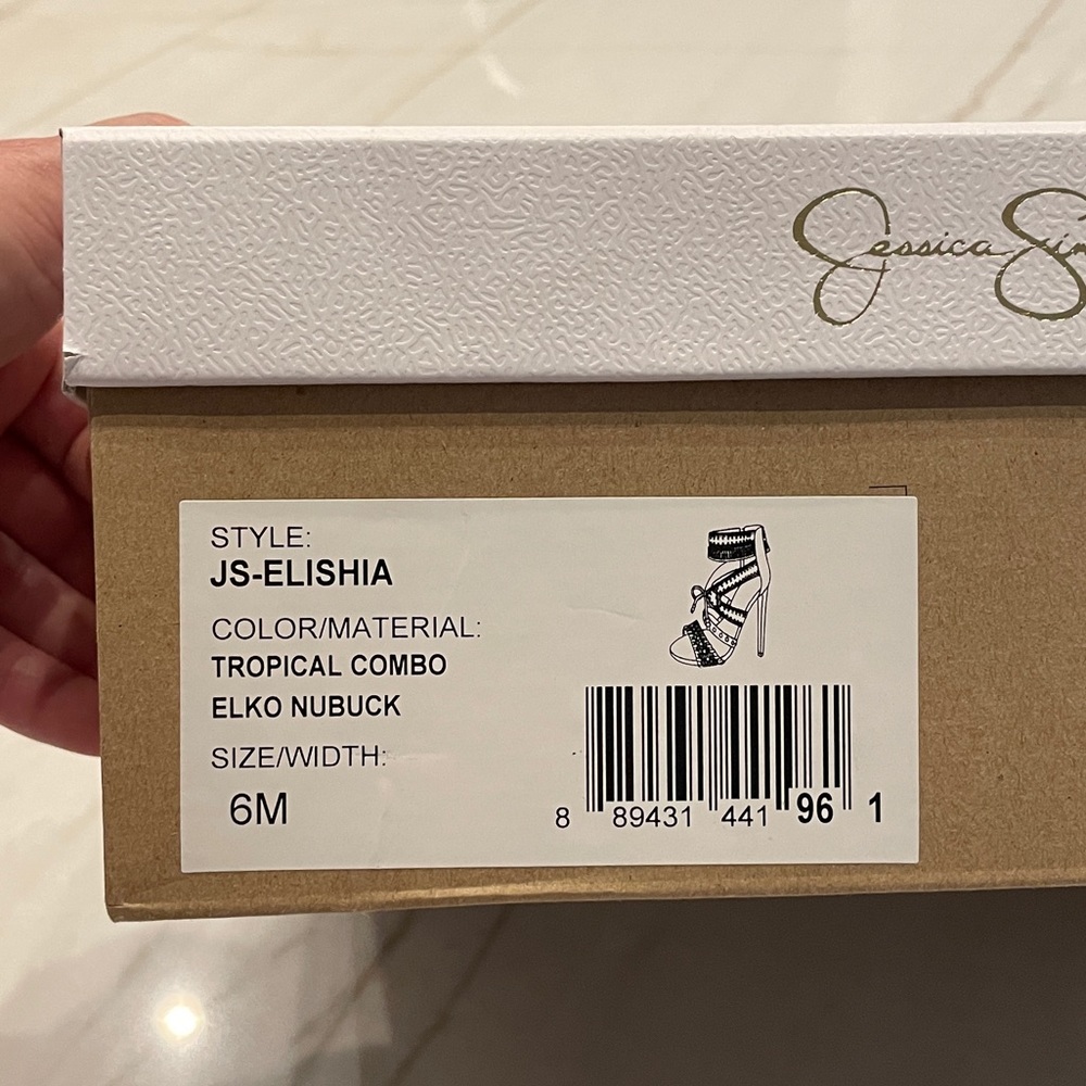 Jessica Simpson Colorful Heels - Picture 5 of 5